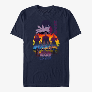 Queens Star Wars: Visions - It Takes A Village Unisex T-Shirt Navy Blue