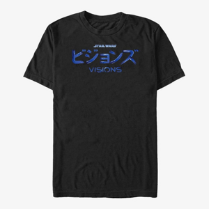 Queens Star Wars: Visions - STV Logo Combined Unisex T-Shirt Black