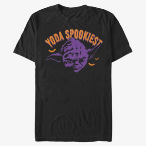 Queens Star Wars - Yoda Spooky Unisex T-Shirt Black