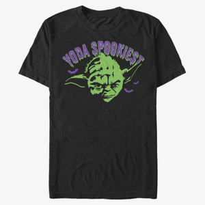 Queens Star Wars - Yoda Spooky Unisex T-Shirt Black