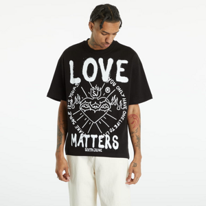Tričko s krátkym rukávom Sixth June Love Matters Tshirt Black