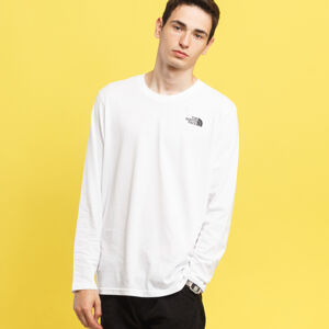 The North Face M L/S Easy Tee biele
