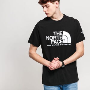 Tričko s krátkym rukávom The North Face M SS Fine Alp Tee 2 čierne / biele