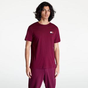 Tričko s krátkym rukávom Tommy Hilfiger 85 Logo Relaxed Fit T-Shirt Classic Burgundy