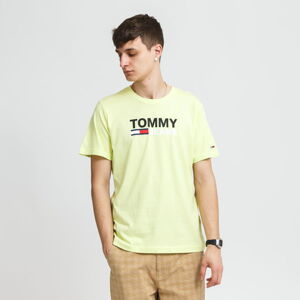 Tričko s krátkym rukávom TOMMY JEANS M Corp Logo Tee zelené