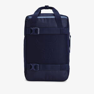 Cestovná taška Under Armour Project Rock Box Duffle Backpack Midnight Navy/ Midnight Navy/ Hushed Blue