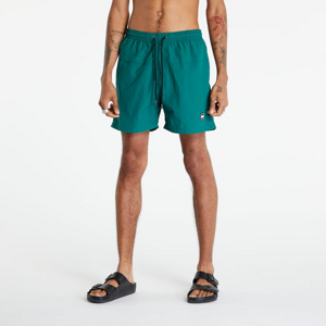 Pánske kúpacie šortky Urban Classics Block Swim Shorts Green
