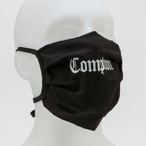 Urban Classics Compton Face Mask 2-Pack čierna