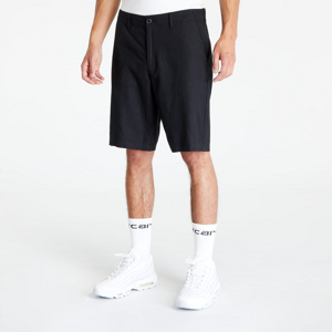 Urban Classics Cotton Linen Shorts Black