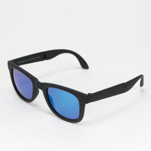 Slnečné okuliare Urban Classics Foldable Sunglasses With Case černé / modré