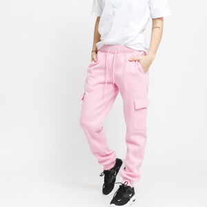 Tepláky Urban Classics Ladies Cargo Sweat Pants ružový