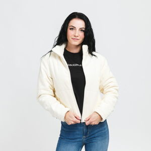 Dámska zimná bunda Urban Classics Ladies Corduroy Puffer Jacket krémová