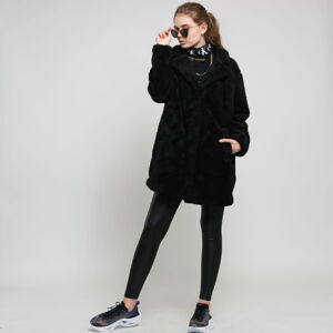 Dámska zimná bunda Urban Classics Ladies Oversized Sherpa Coat čierna