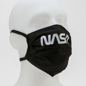 Urban Classics NASA Face Mask 2-Pack čierna