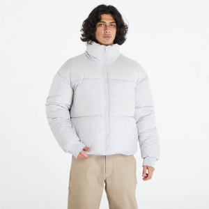 Pánska zimná bunda Urban Classics Short Big Puffer Jacket Light Asphalt