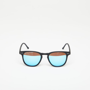 Slnečné okuliare Urban Classics Sunglasses Arthur With Chain Black/ Blue