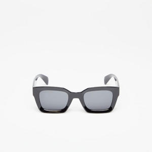 Slnečné okuliare Urban Classics Sunglasses Poros With Chain Black/ Black
