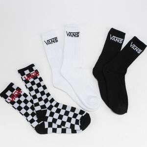 Ponožky Vans MN Classic Crew 3Pack čierne / biele